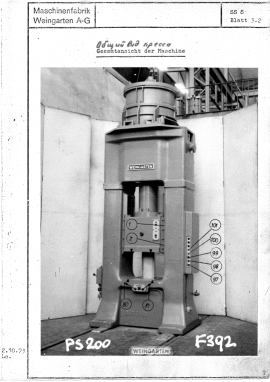 Screw press Weingarten PS-200