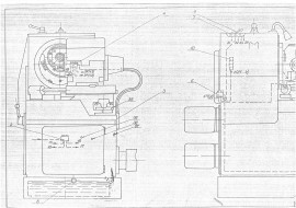 Semiautoatic gear hobber mod. 5C23P